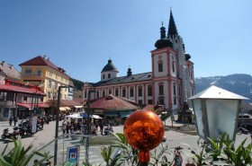 Možnost výletů do poutního městečka Mariazell